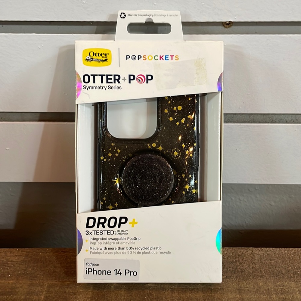 Otter box + Popsocket iPhone 14 Pro phone case (Unopened)